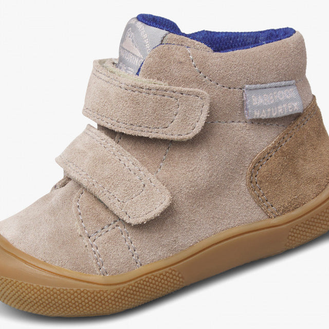 Naturino Barefoot Tex Spinni Wp Suede Wool Taupe