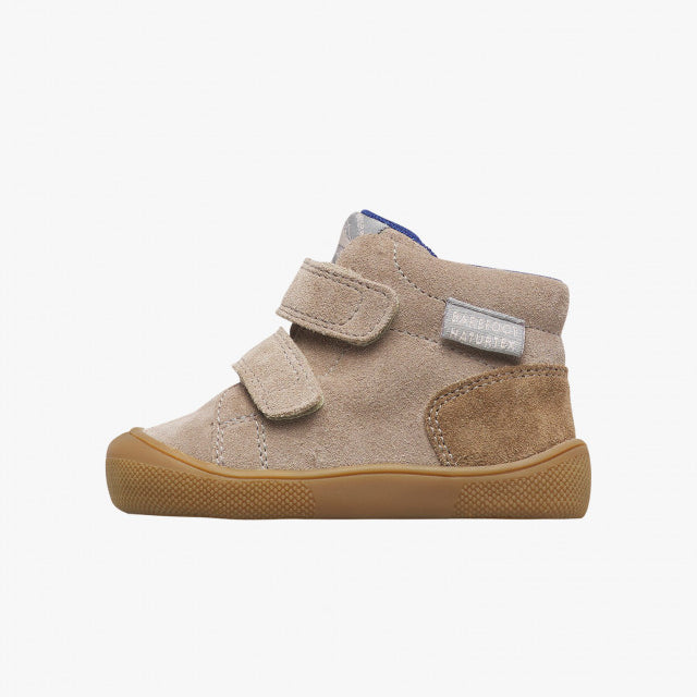 Naturino Barefoot Tex Spinni Wp Suede Wool Taupe