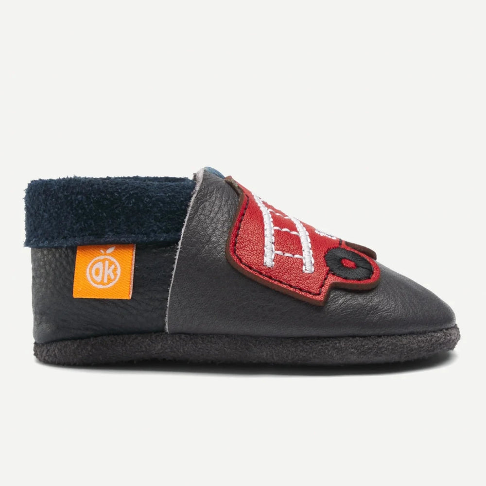 Orangenkinder Chaussons Camion Pompier