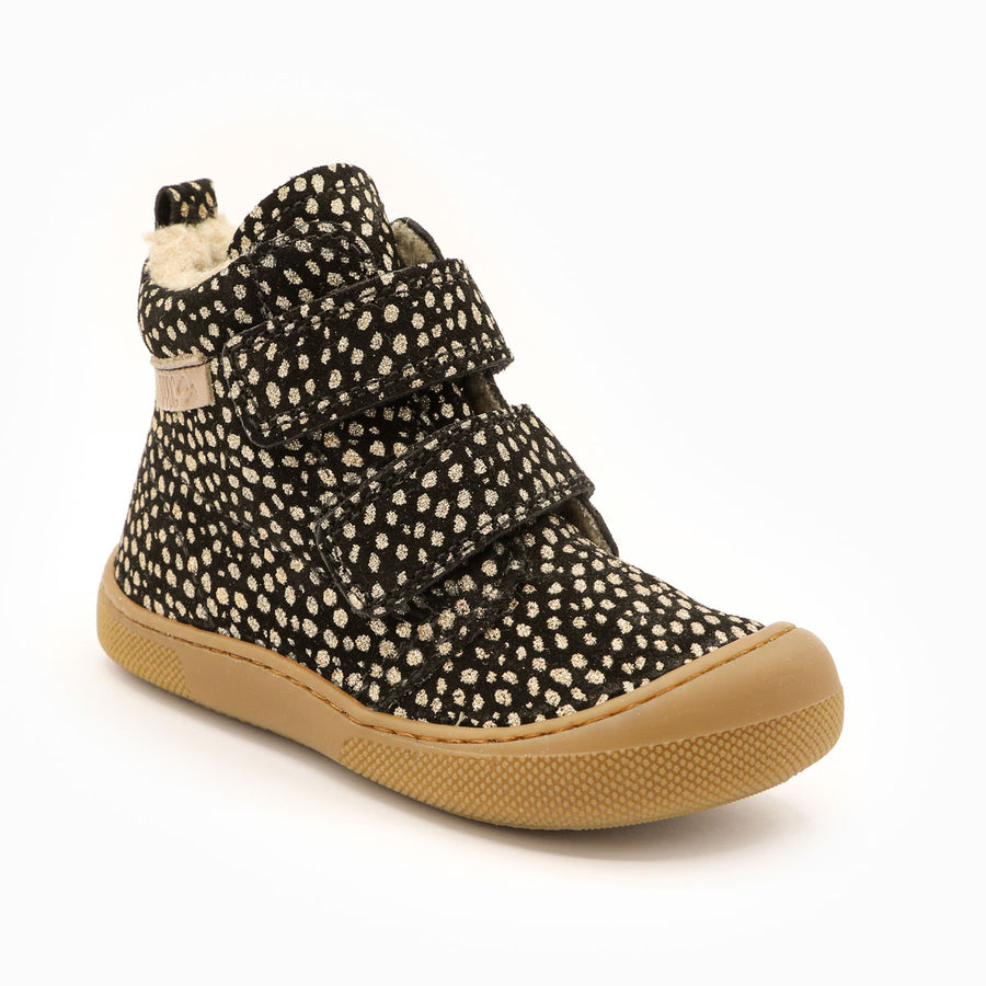 Naturino Barefoot Vont lana poni negro platino