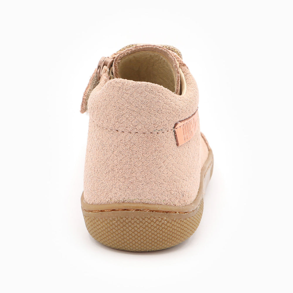 Naturino Barefoot Kommy Zip Lizard Rose