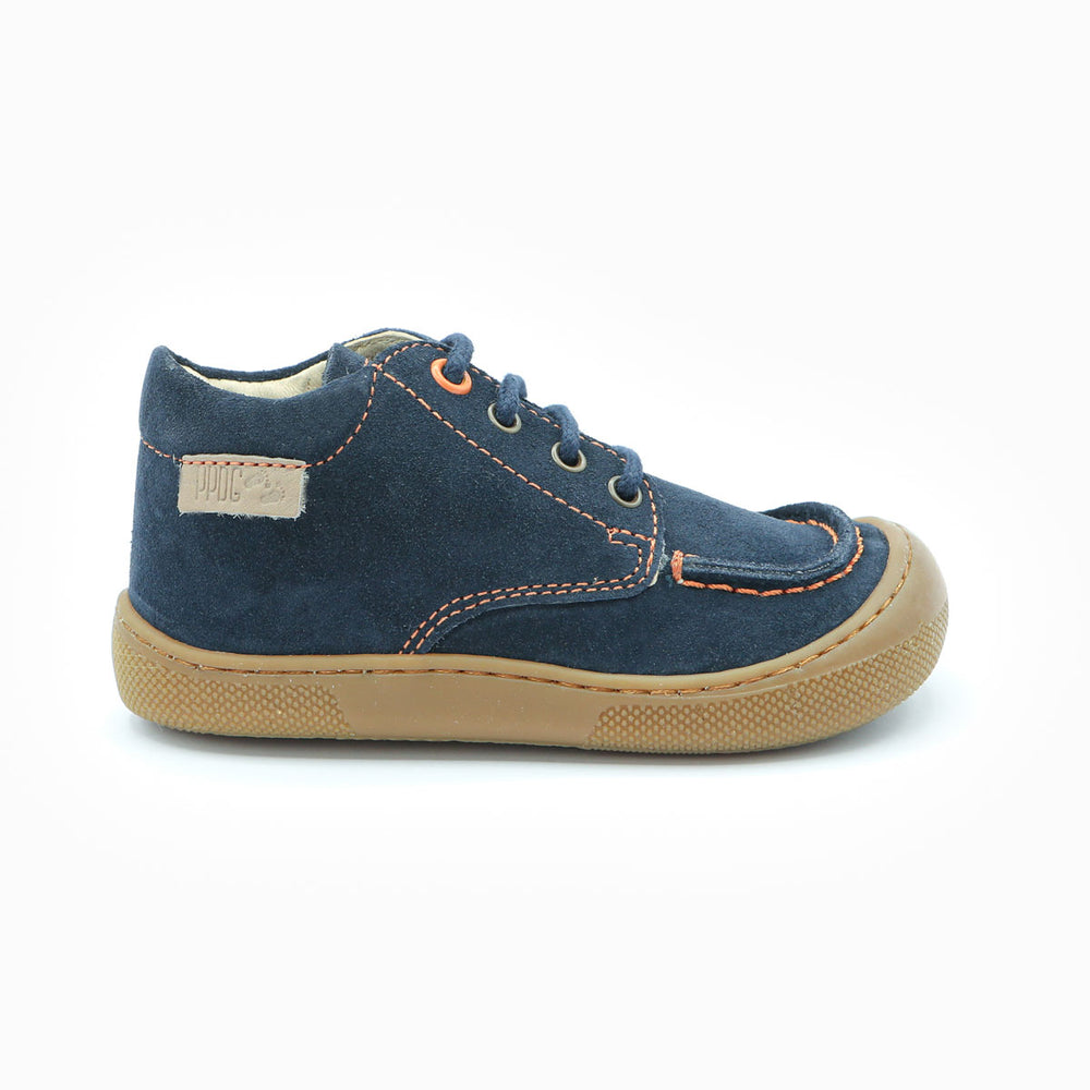 Naturino Barefoot Mocasín Azul Naranja