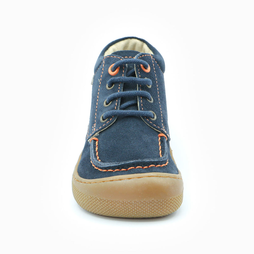 Naturino Barefoot Mocasín Azul Naranja