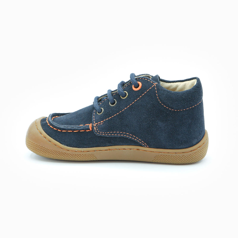 Naturino Barefoot Mocasín Azul Naranja