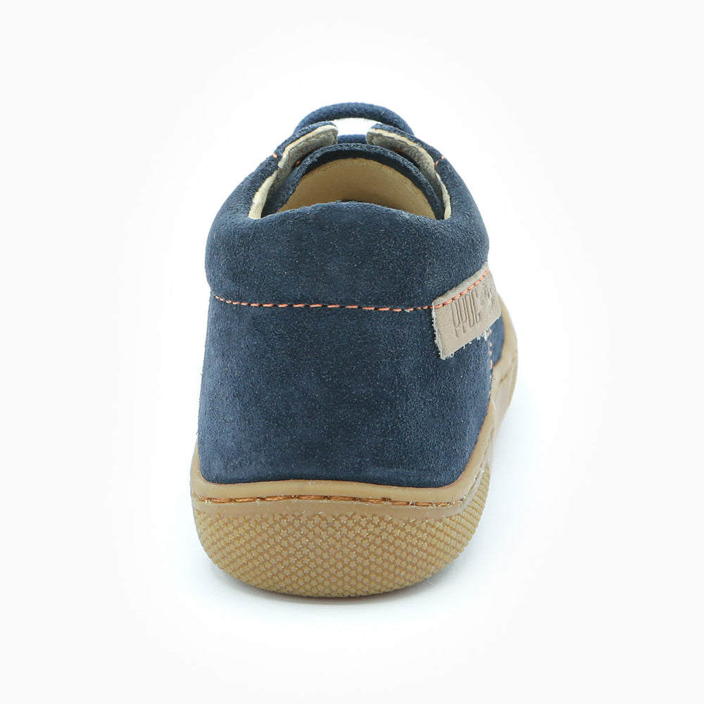 Naturino Barefoot Mocasín Azul Naranja