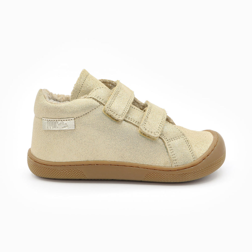 Naturino Barefoot Kommy Velcros Wool Platinum