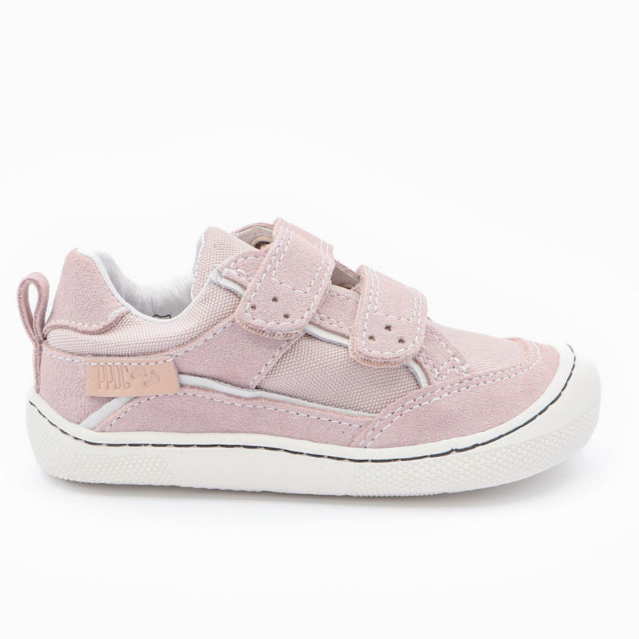 Naturino Barefoot Kesy rosa empolvado y blanco