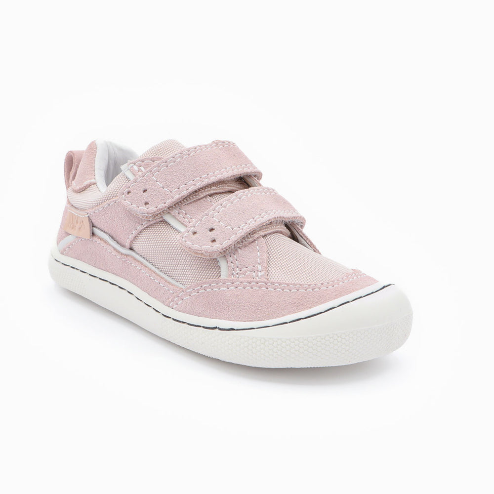 Naturino Barefoot Kesy rosa empolvado y blanco