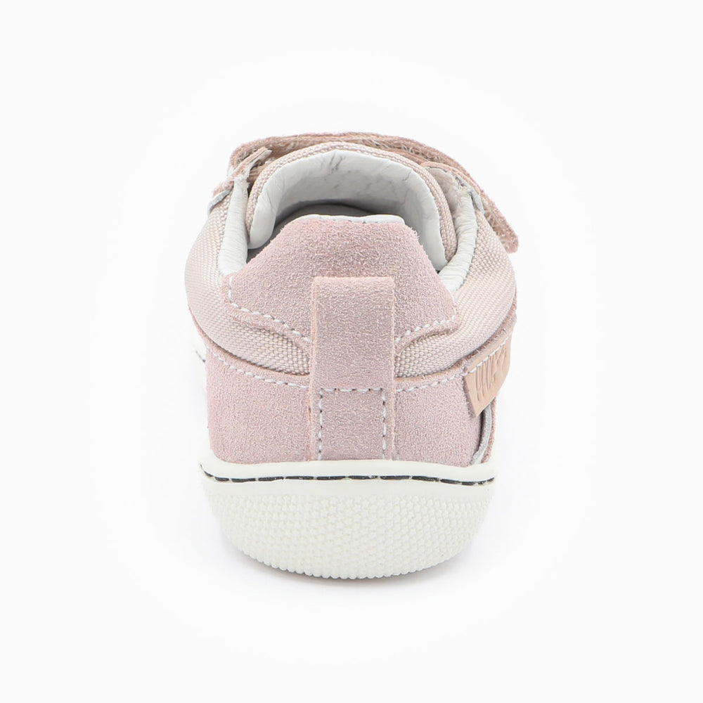 Naturino Barefoot Kesy rosa empolvado y blanco