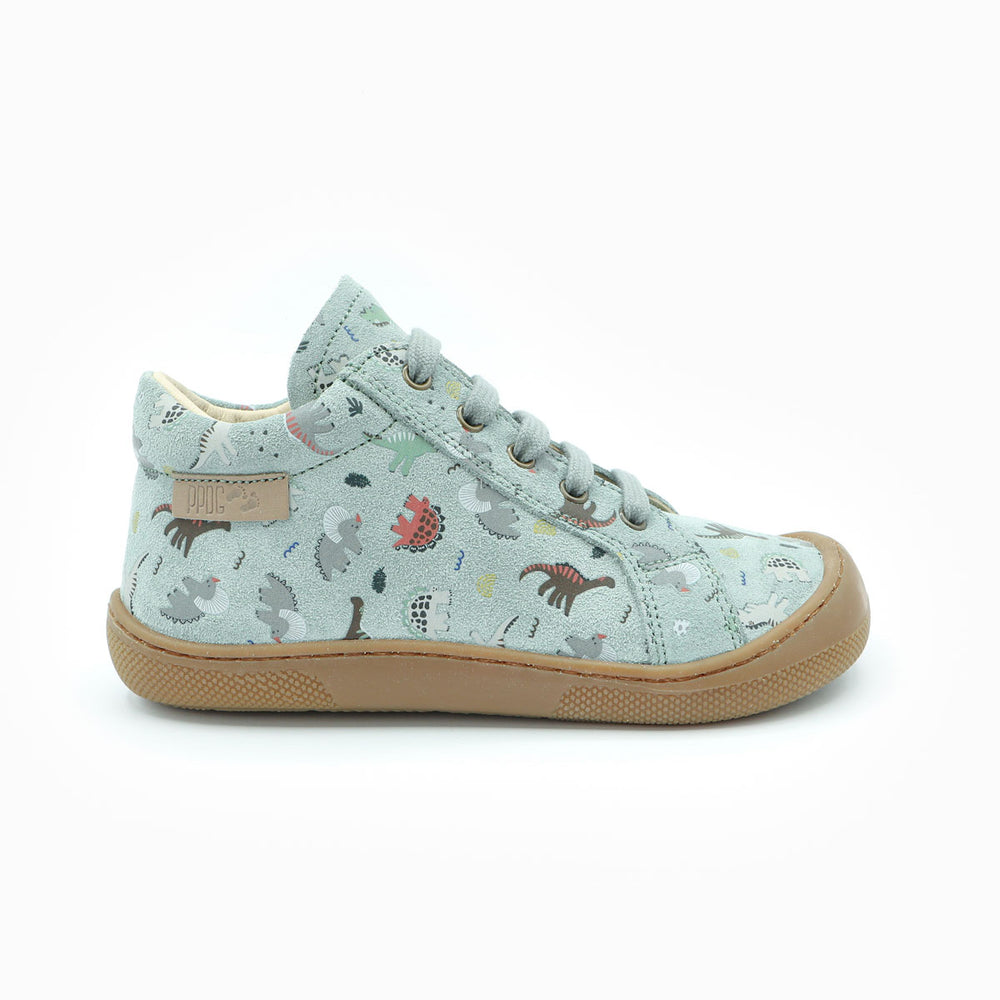 Naturino Barefoot Kommy Zip Rex Verde Salvia Multicolor