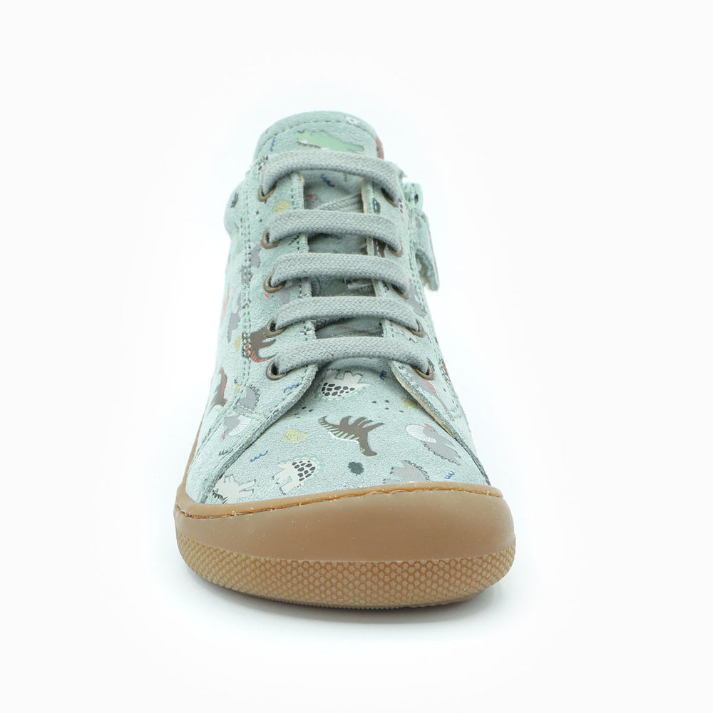 Naturino Barefoot Kommy Zip Rex Verde Salvia Multicolor