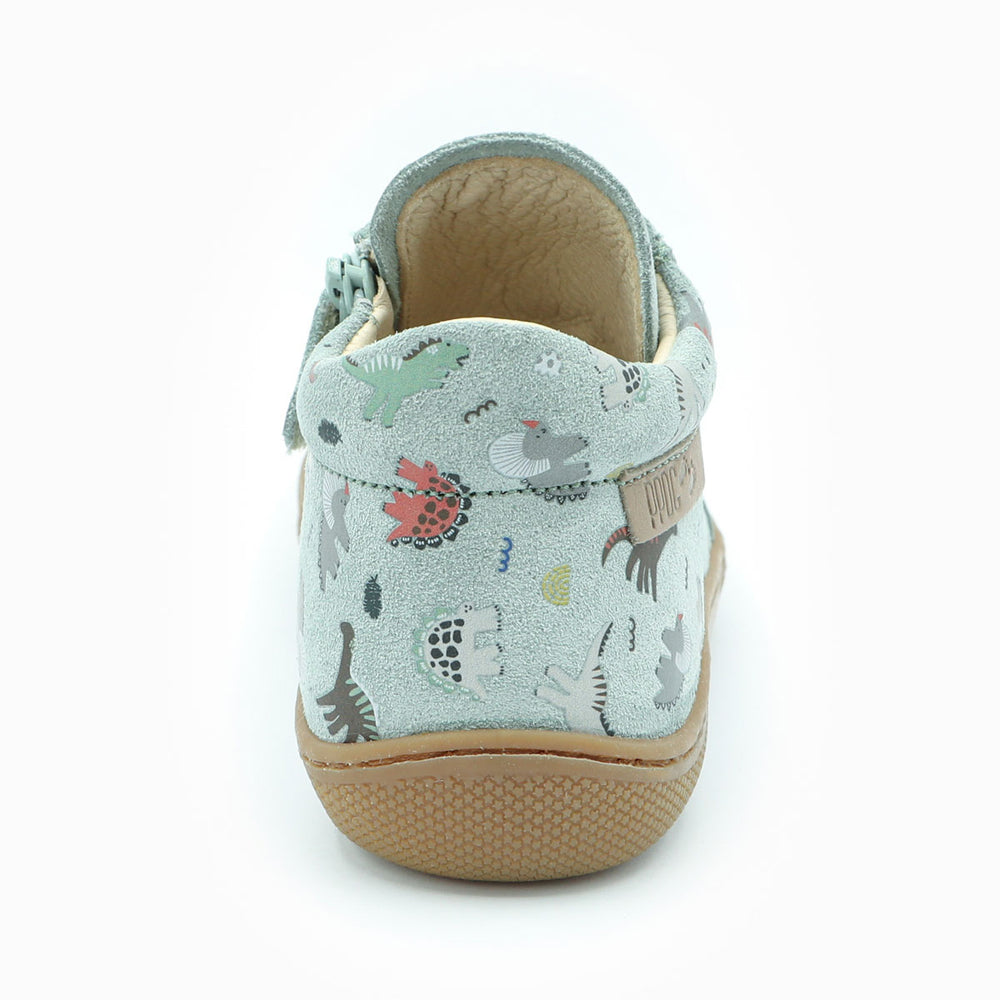 Naturino Barefoot Kommy Zip Rex Verde Salvia Multicolor