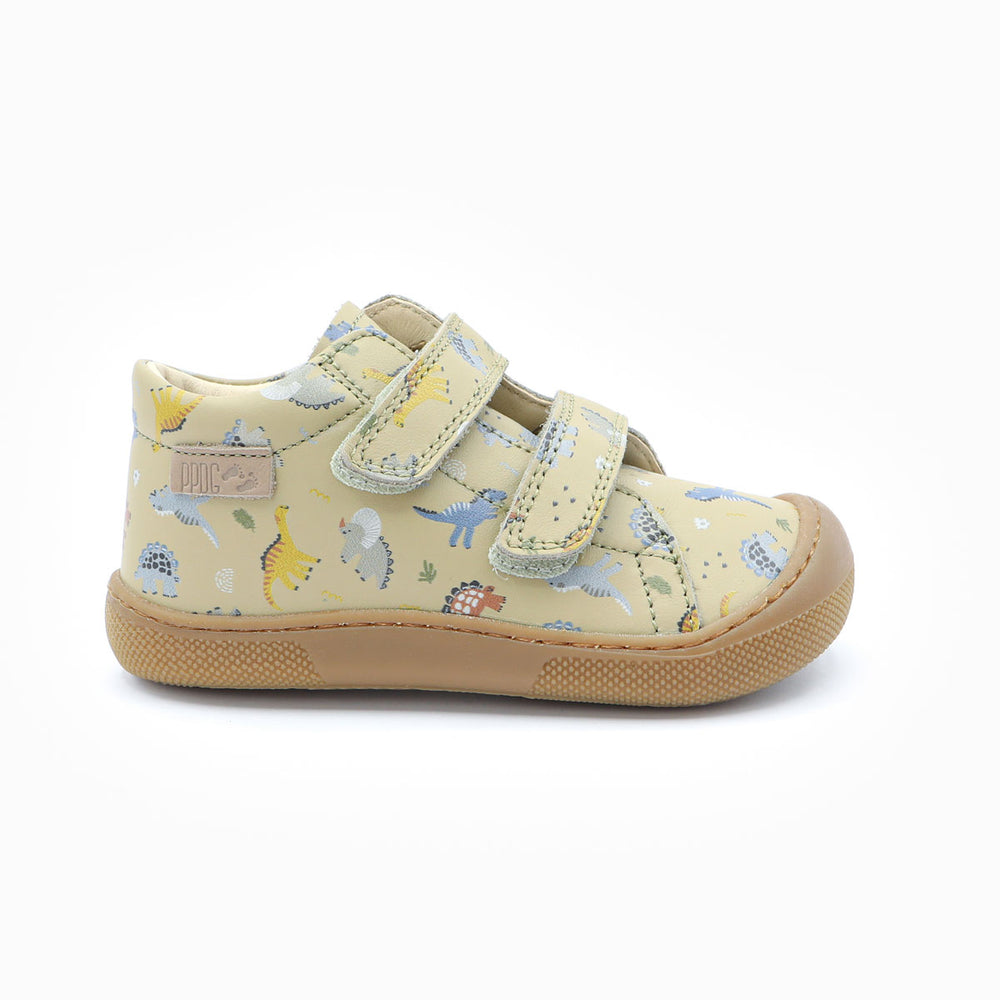 Naturino Barefoot Orec con velcros Rex piedra
