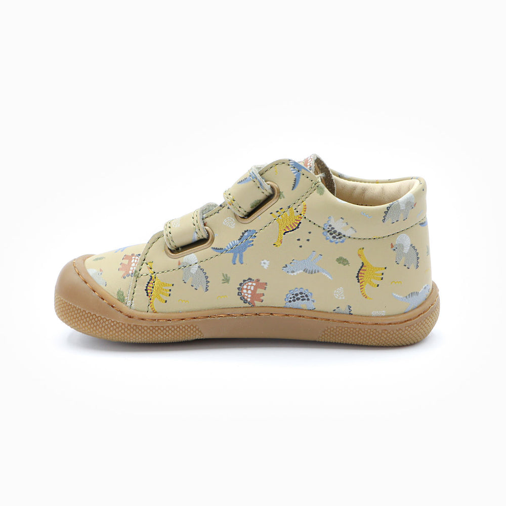 Naturino Barefoot Orec con velcros Rex piedra