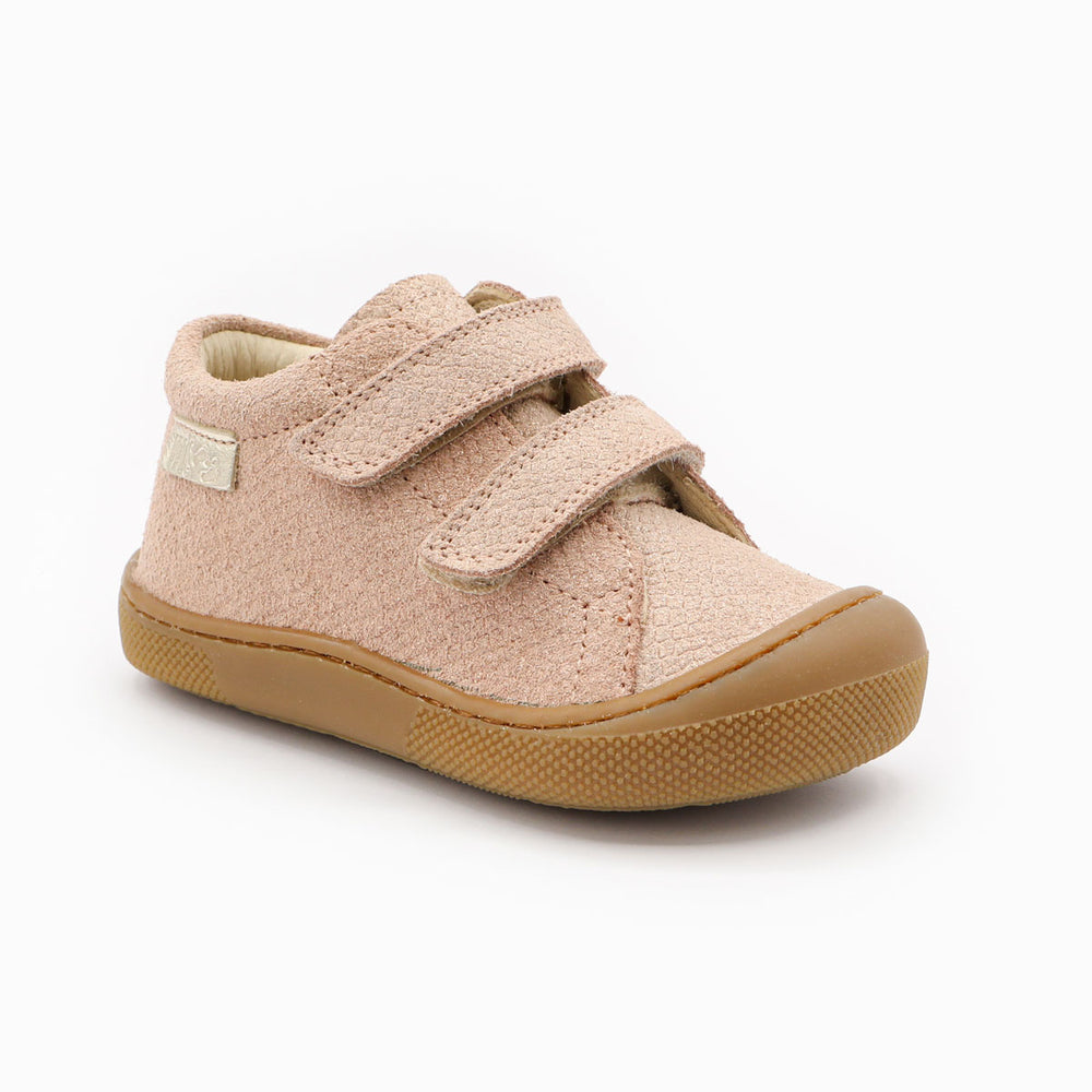 Naturino Barefoot Orec Velcros Lizard Rose