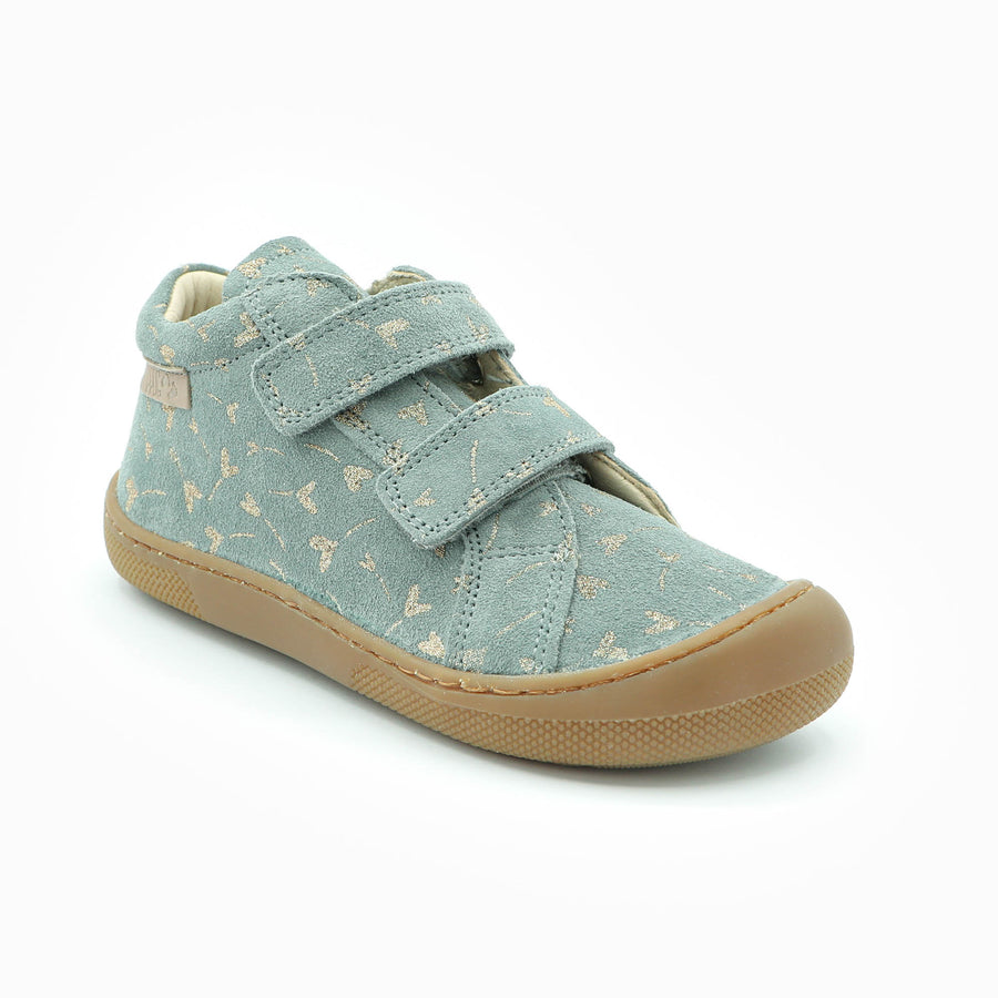 Naturino Barefoot Kommy Velcros Flower Hearth Cloud Platinum