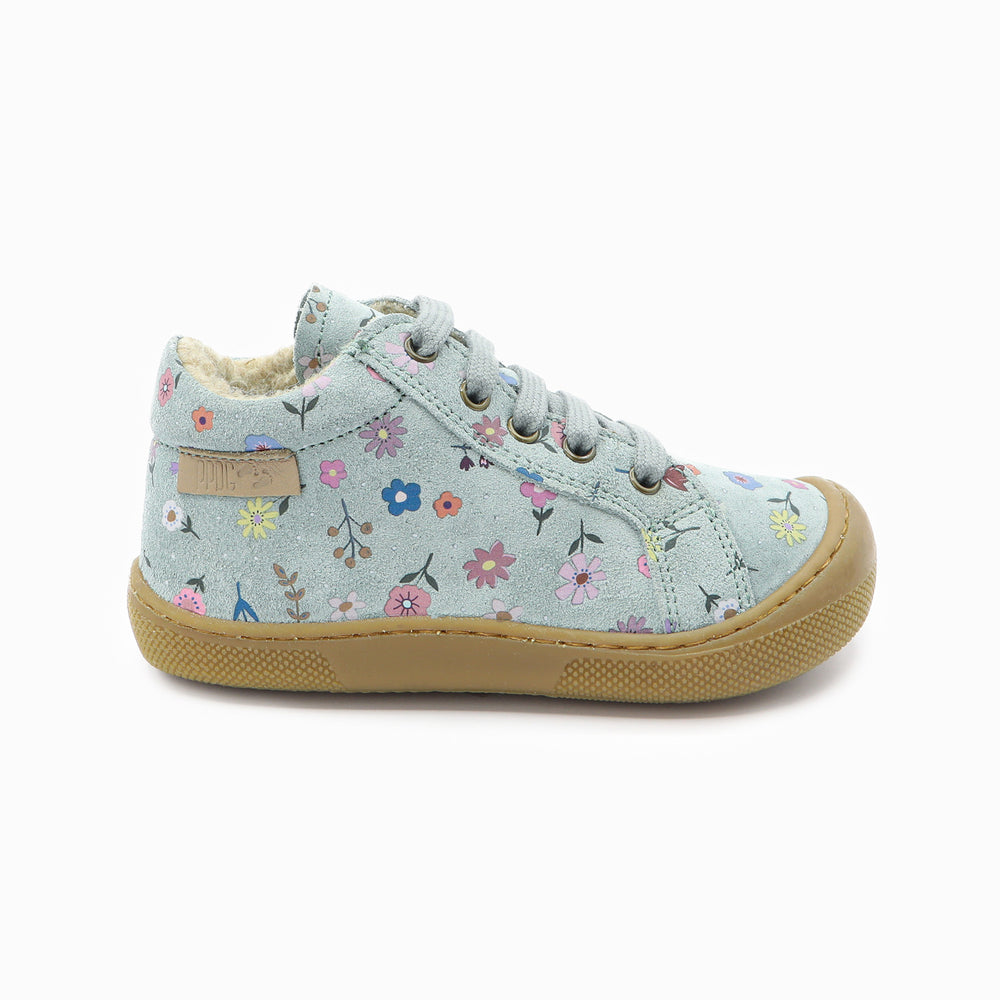 Naturino Barefoot Kommy Zip Wool Bonny Sage