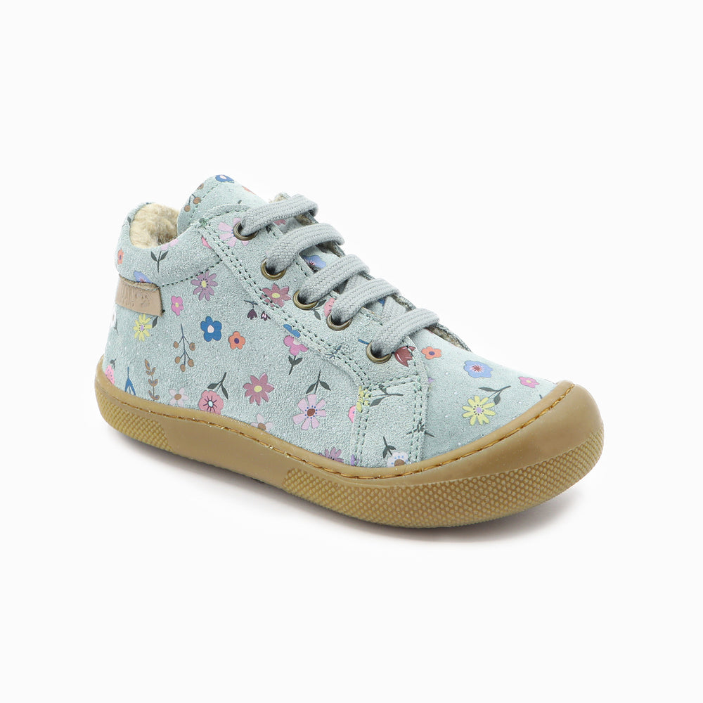 Naturino Barefoot Kommy Zip Wool Bonny Sage