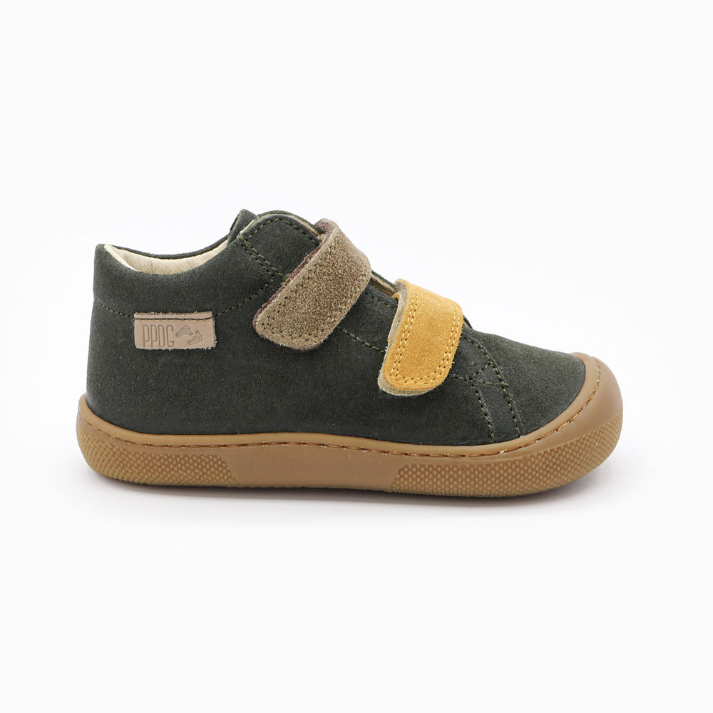 Naturino Barefoot Kerco Velcros Forest Zucca Light Brown