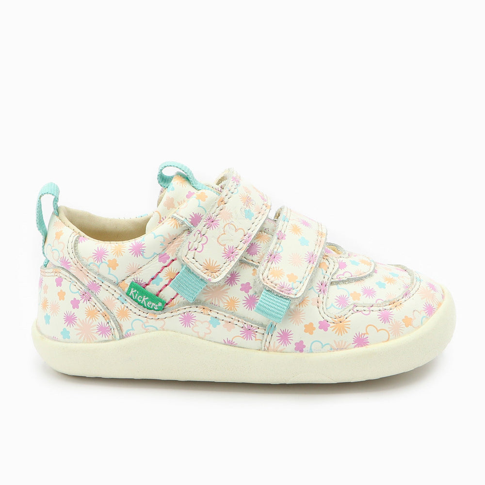 Kickers KickFrapy Blanc Fleurs