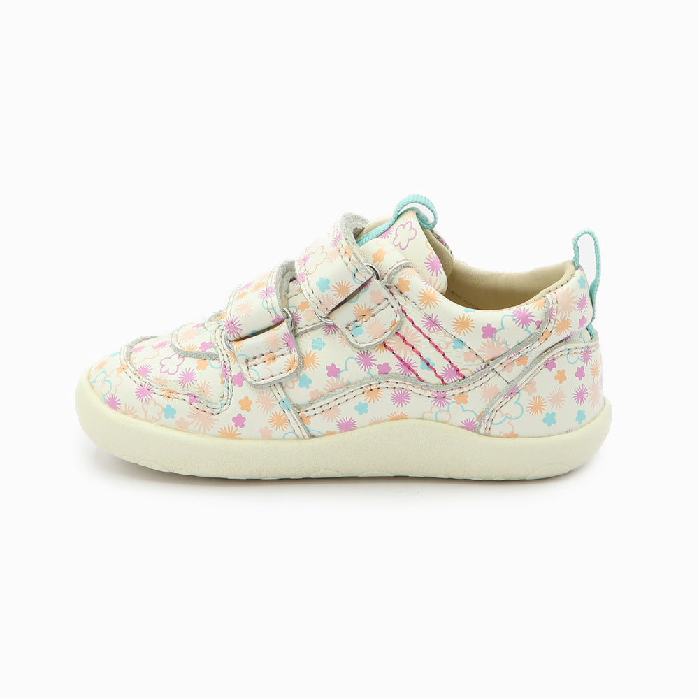 Kickers KickFrapy Blanc Fleurs