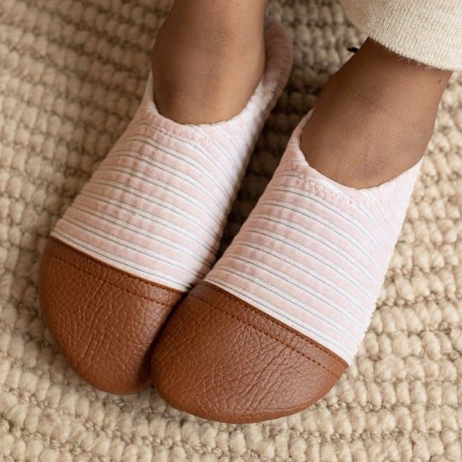 Les Pas Petits Velours Rose Pâle