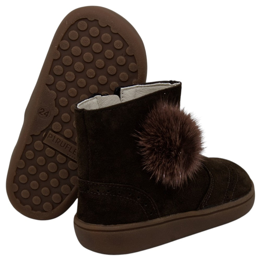 Piruflex Urban botín con pompón