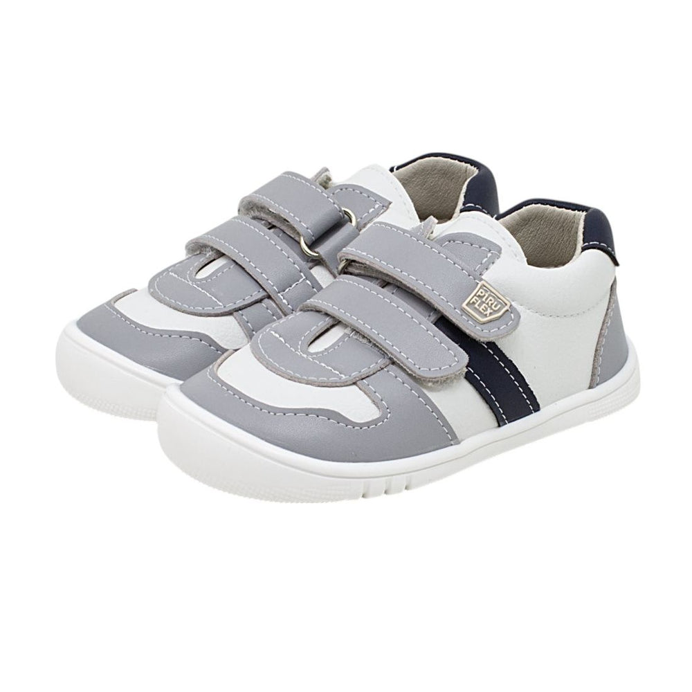Piruflex Urban Rayas blanco y azul marino