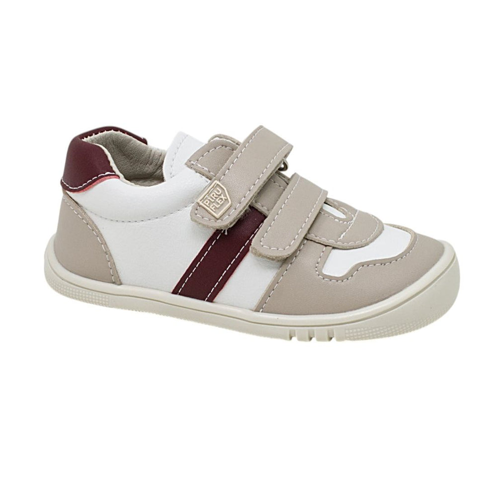 Piruflex Rayas Urbanas Blanco Burdeos