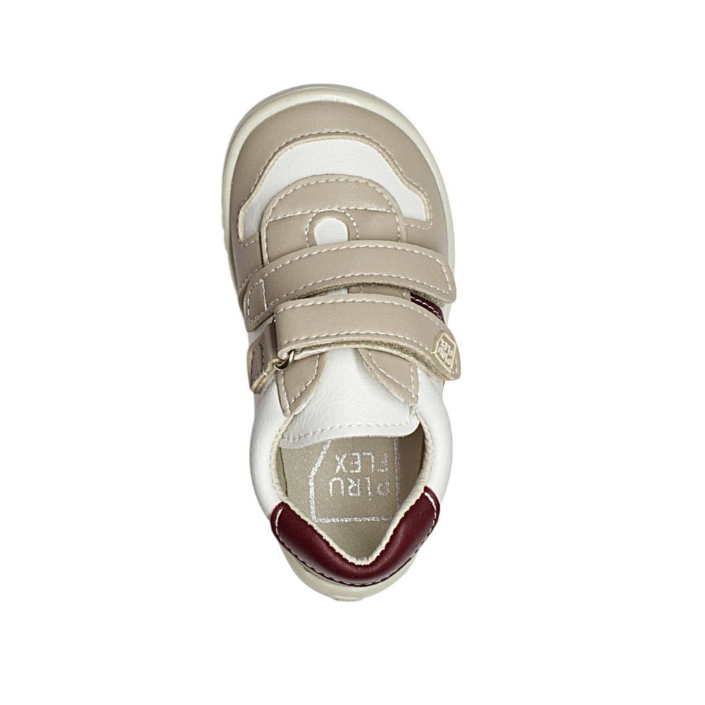 Piruflex Rayas Urbanas Blanco Burdeos