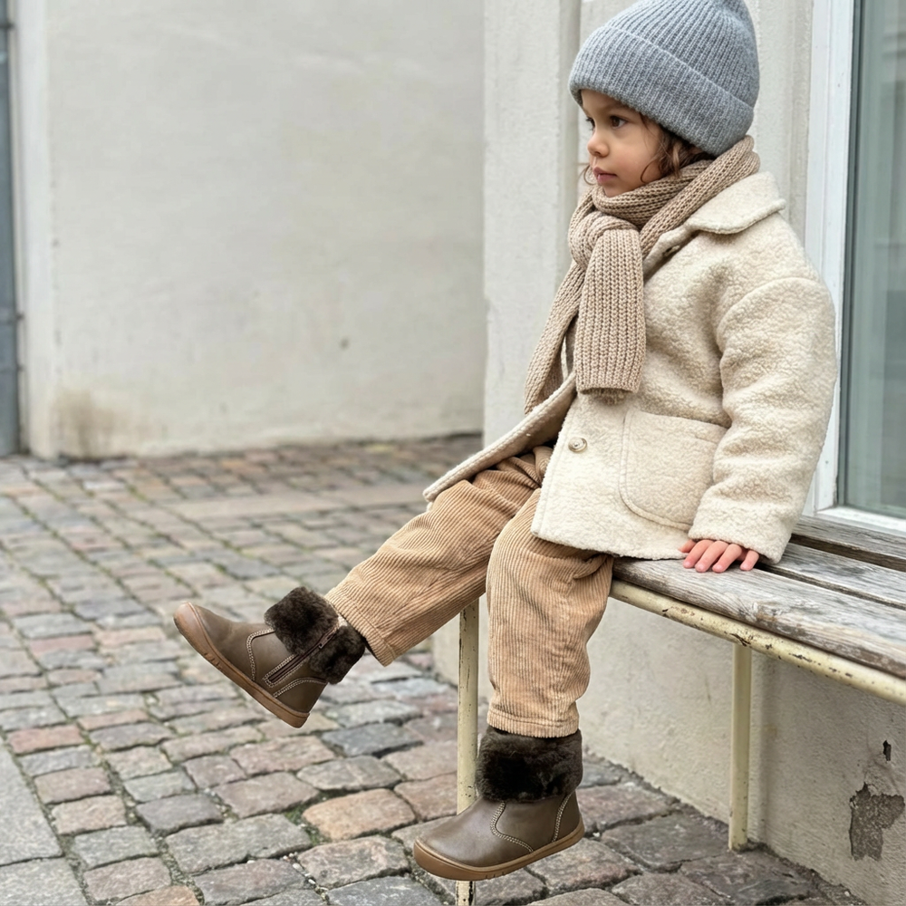 Botas Piruflex Fluffy caqui