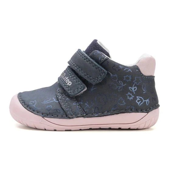 D.D.Step Dolly azul con flores
