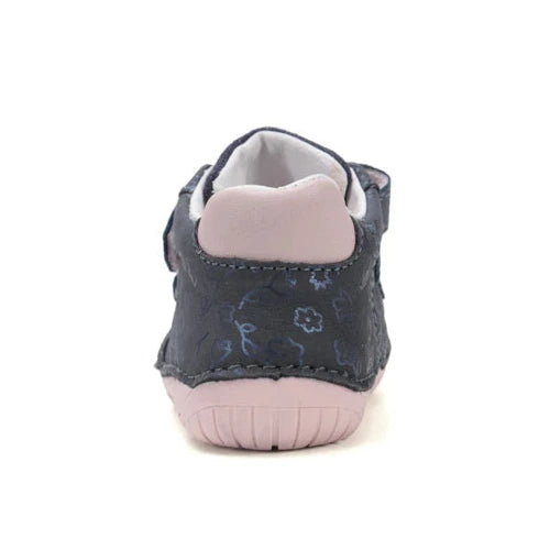 D.D.Step Dolly azul con flores