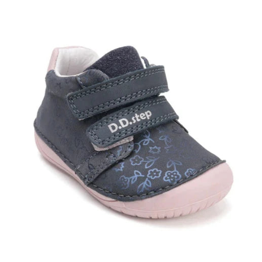 D.D.Step Dolly azul con flores