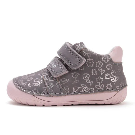 D.D.Step Dolly Gris con flores