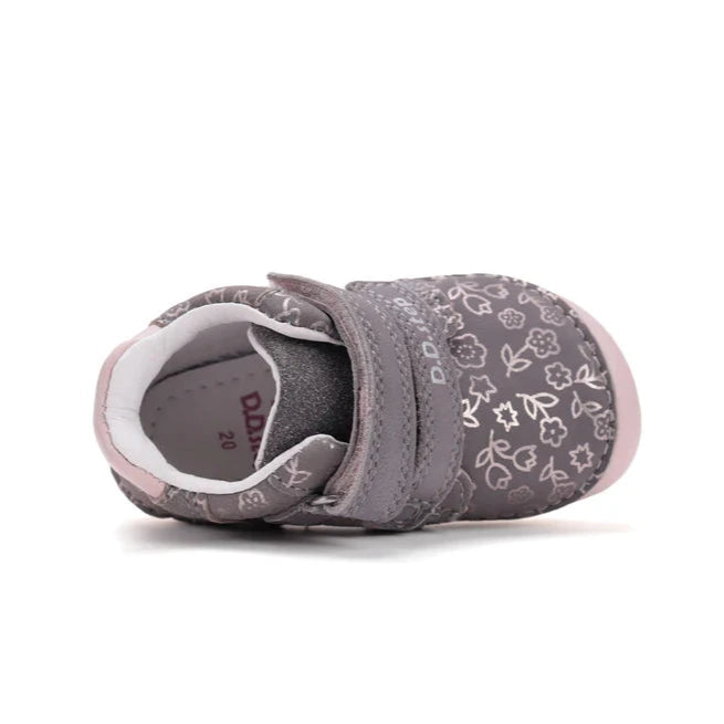 D.D.Step Dolly Gris con flores