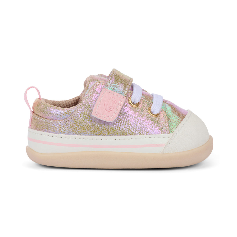 See Kai Run First Walker Stevie Gold Metallic