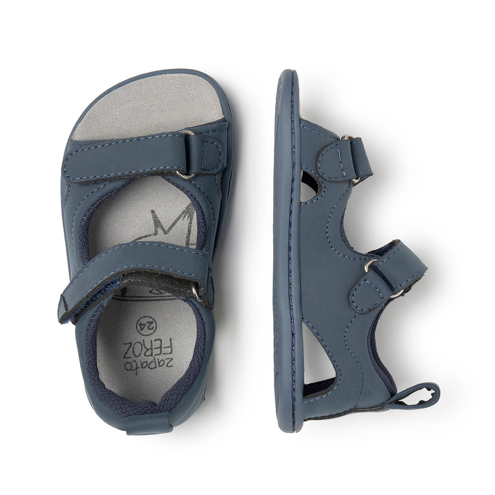 Zapato Feroz Rockers Saler Azul Vaquero