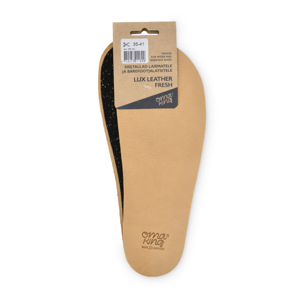 OmaKing Plantillas Cuero Barefoot