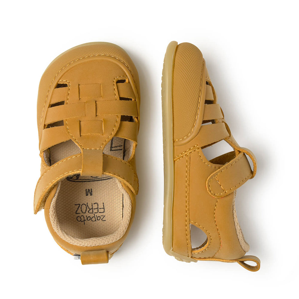 Zapato Feroz Féroces Tabarca Mostaza Microfibra