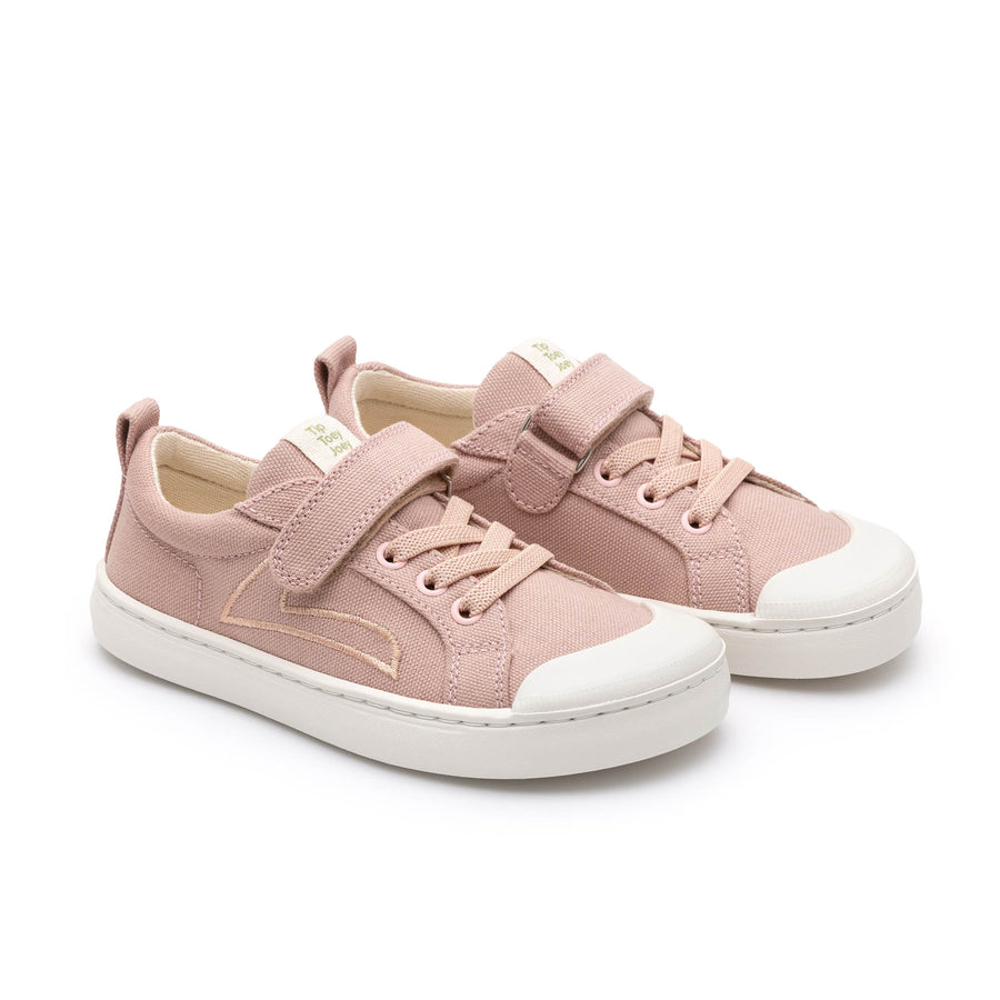 Tip Toey Joey Kidos Dash Green Lona Rosa Quartzo