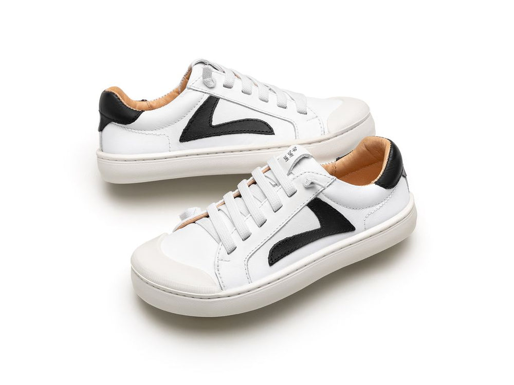 Tip Toey Joey Kidos Ground White Black