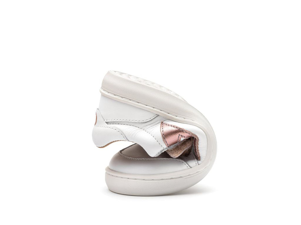 Tip Toey Joey Kidos Landy White Pink Dream Rose Gold