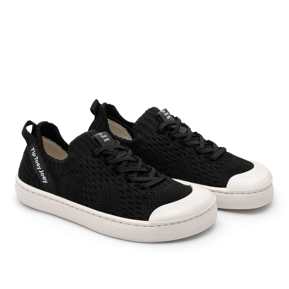 Tip Toey Joey Kidos Sneakers Easy Knit Black