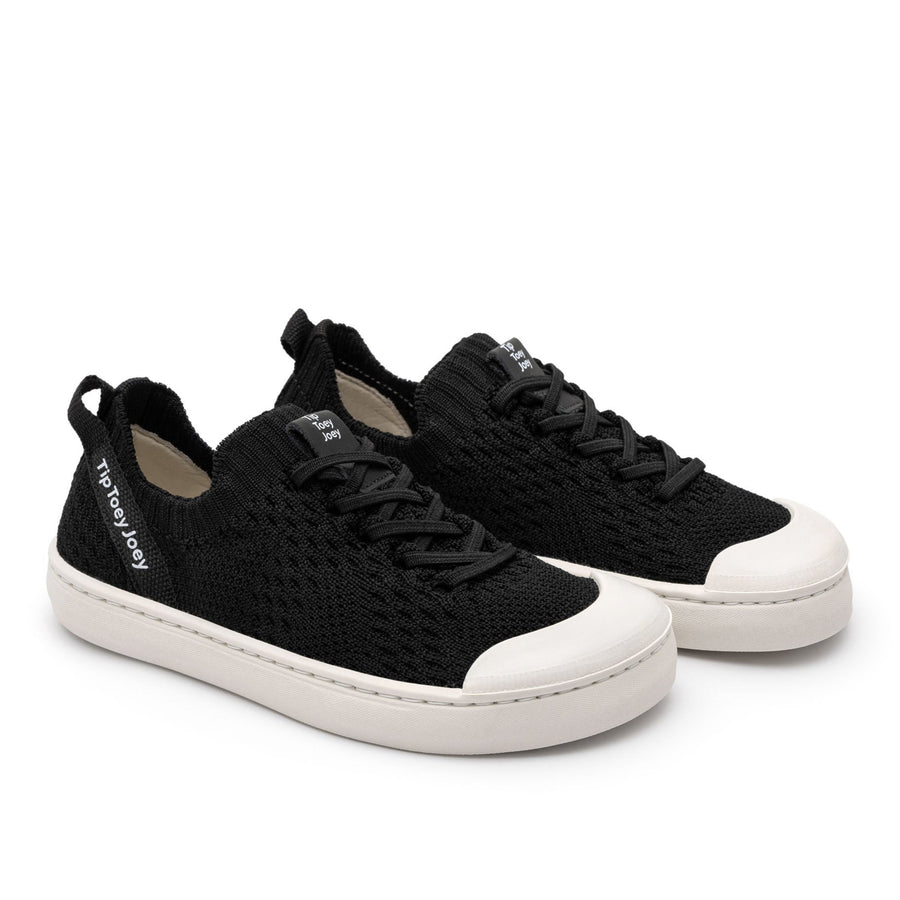 Tip Toey Joey Kidos Sneakers Easy Knit Black