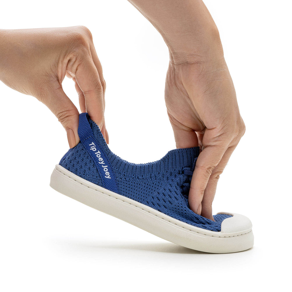 Tip Toey Joey Kidos zapatillas de punto fácil Ocean Deep Ocean