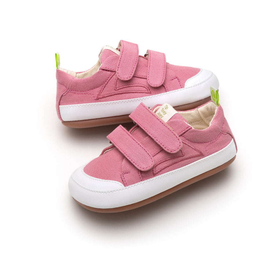 Tip Toey Joey Primeiros Bossy Green Lona Rosa Confetti