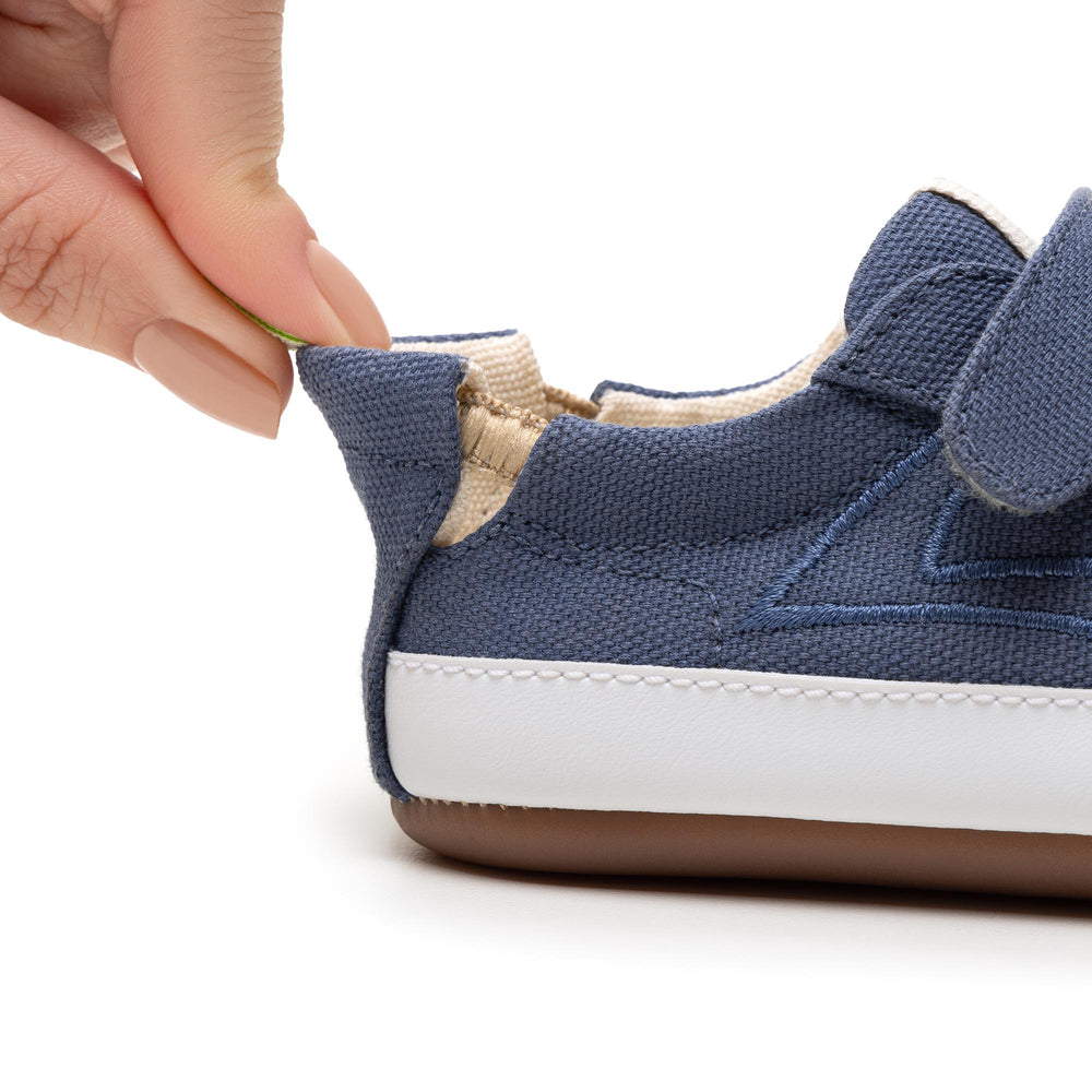Tip Toey Joey Primeiros Dash Green Lona Azul Klein