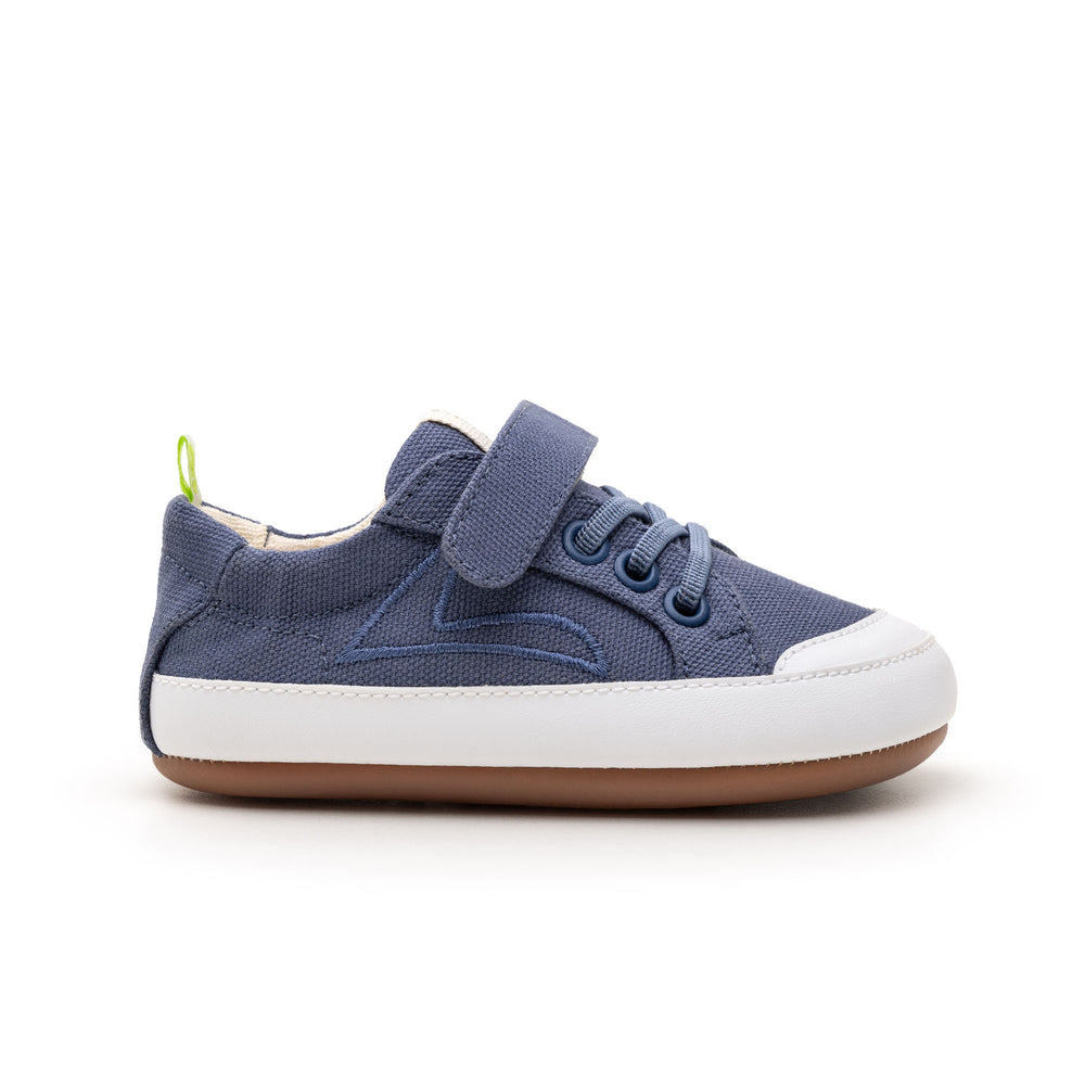 Tip Toey Joey Primeiros Dash Green Lona Azul Klein