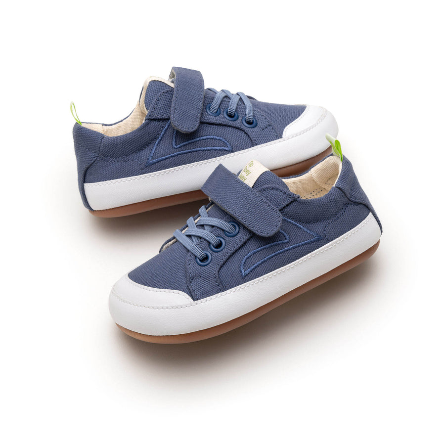 Tip Toey Joey Primeiros Dash Green Lona Azul Klein